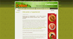Desktop Screenshot of c-educa.com